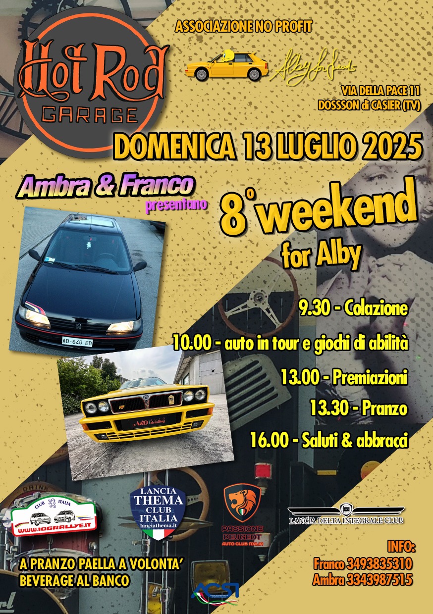 Alby for friends 2025 locandina