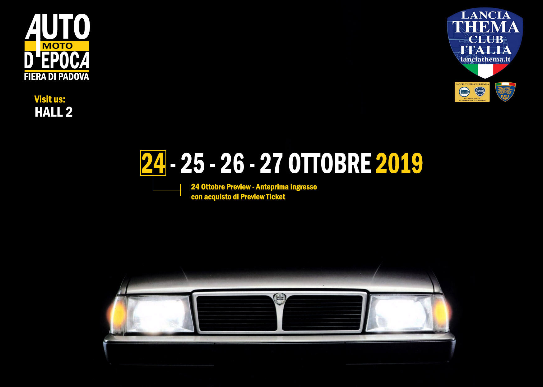 Locandina Fiera Padova 2019