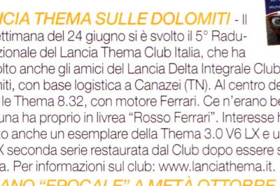 Articolo Automobilismo Depoca Ago Sett 2012