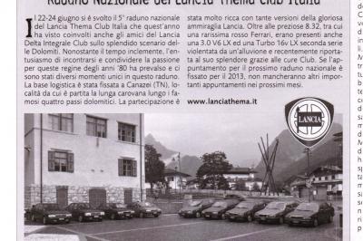 Articolo Auto Depoca Settembre 2012