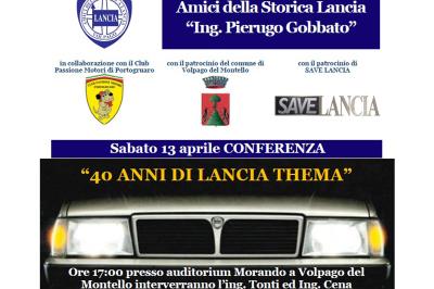 AMICI DELLA STORICA LANCIA - CONFERENZA THEMA