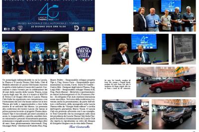 Articolo Lancia Club E Classe Lancia 13 24